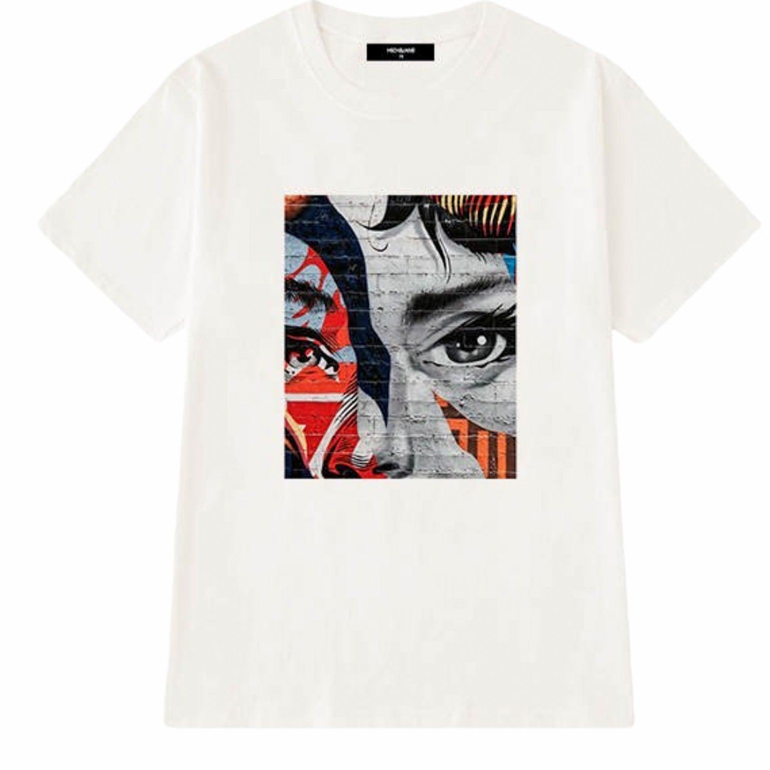 GRAPHIC TEE-OFFWHITE--Mich & Jane