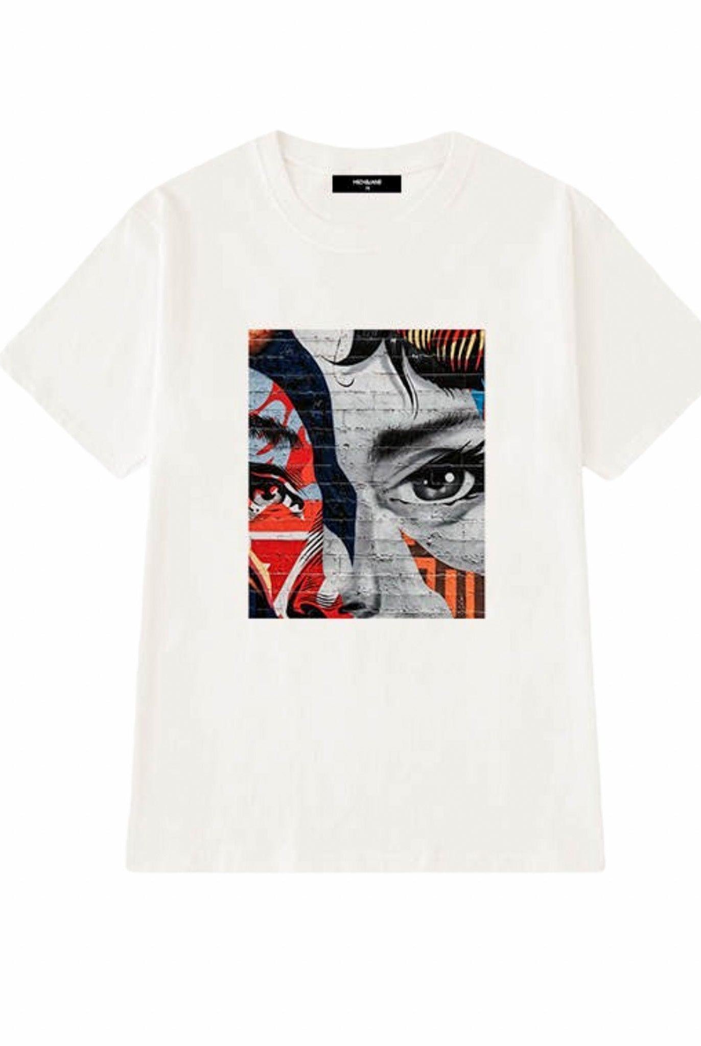 GRAPHIC TEE-OFFWHITE--Mich & Jane