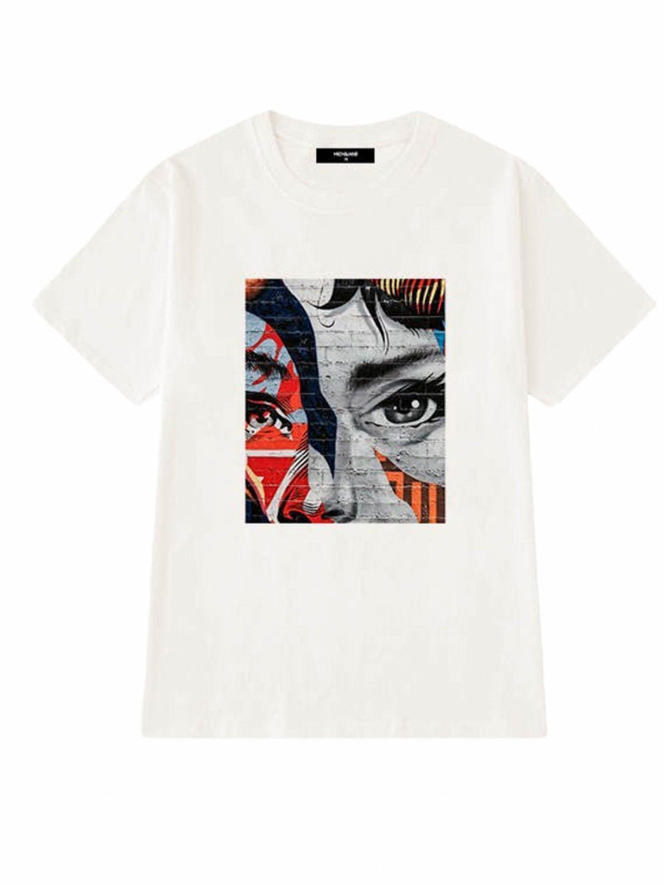
                  
                    GRAPHIC TEE-OFFWHITE--Mich & Jane
                  
                